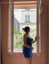 Load image into Gallery viewer, Take A Trip Skirt - Cobalt Blue