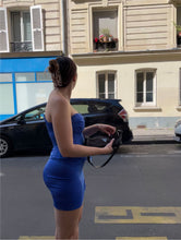 Load image into Gallery viewer, Take A Trip Skirt - Cobalt Blue