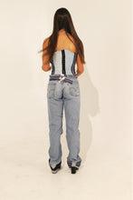 Load image into Gallery viewer, Denim Dreams Corset