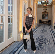 Load image into Gallery viewer, Lucy Plaid Halter Top
